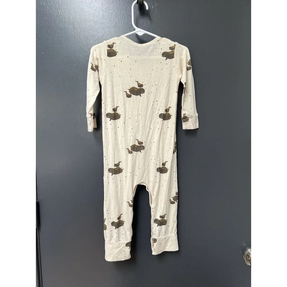 Kate Quinn One Piece Manatee Full Leg Cream Sea Life Ocean Bamboo 18-24M